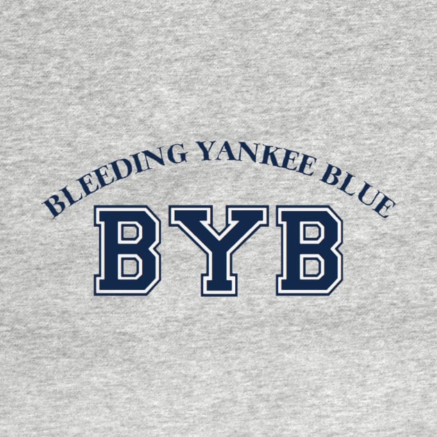 Bleeding Yankee Blue College Design by Bleeding Yankee Blue